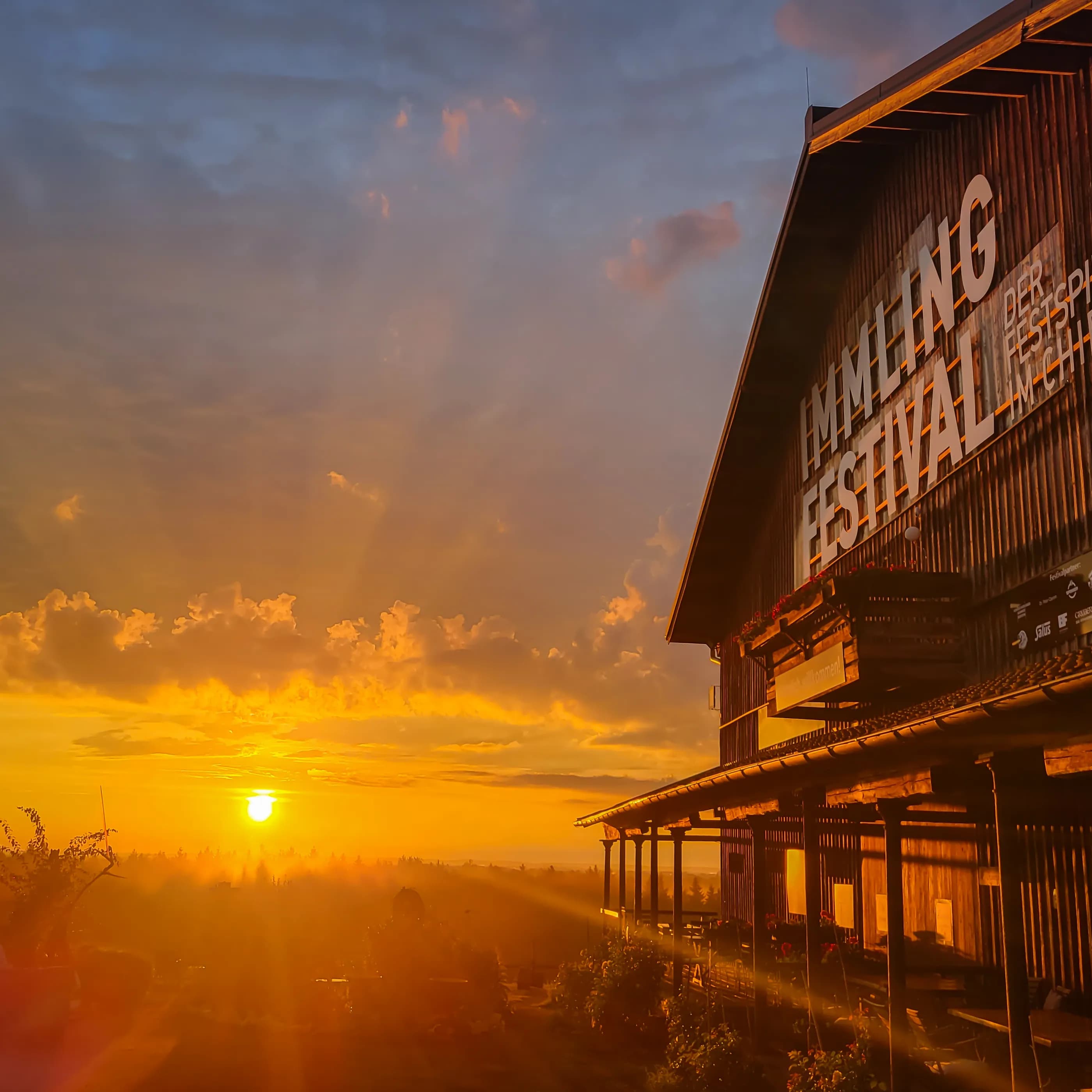 Sonnenuntergang Immling Festival 2026