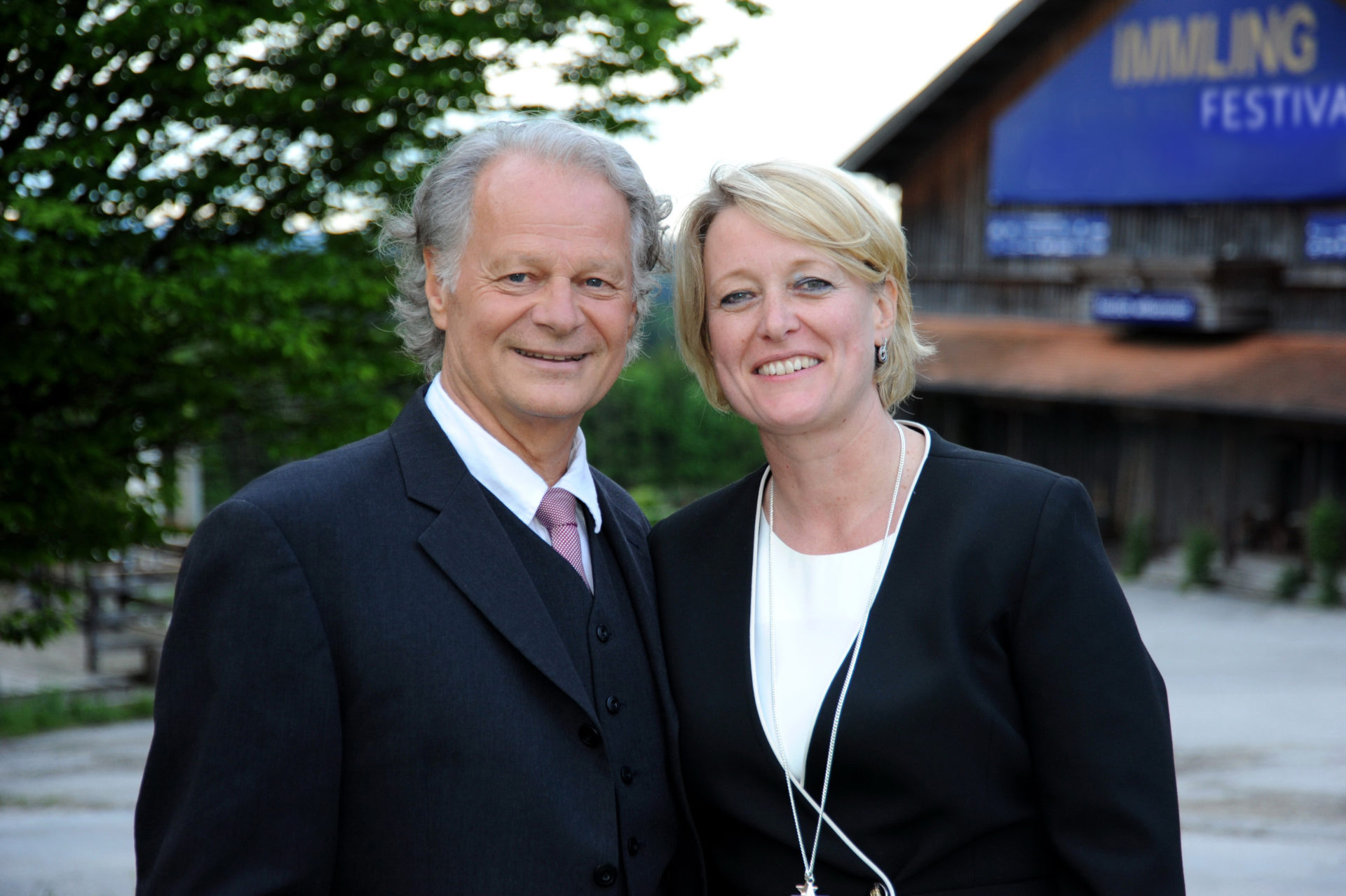 Intendant Ludwig Baumann und die musikalische Leiterin Cornelia von Kerssenbrock (Foto Nicole Richter)
