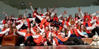 Jugendchor Footloose Teamfoto aus Januar 2020